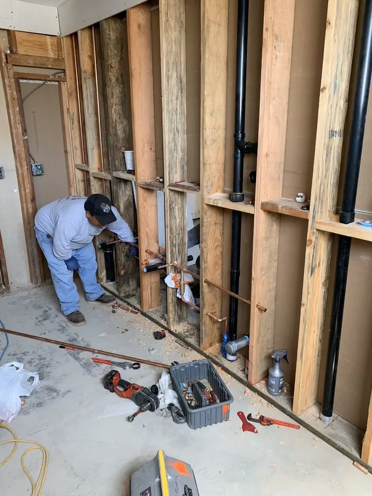 Commercial rough-in plumbing for Commercial Plumbing in Holmes Foster